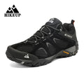 HIKEUP New Arrival Leather Hiking Shoes Wear-resistant Outdoor Sport Men Shoes Lace-Up Mens Climbing Trekking Hunting Sneakers