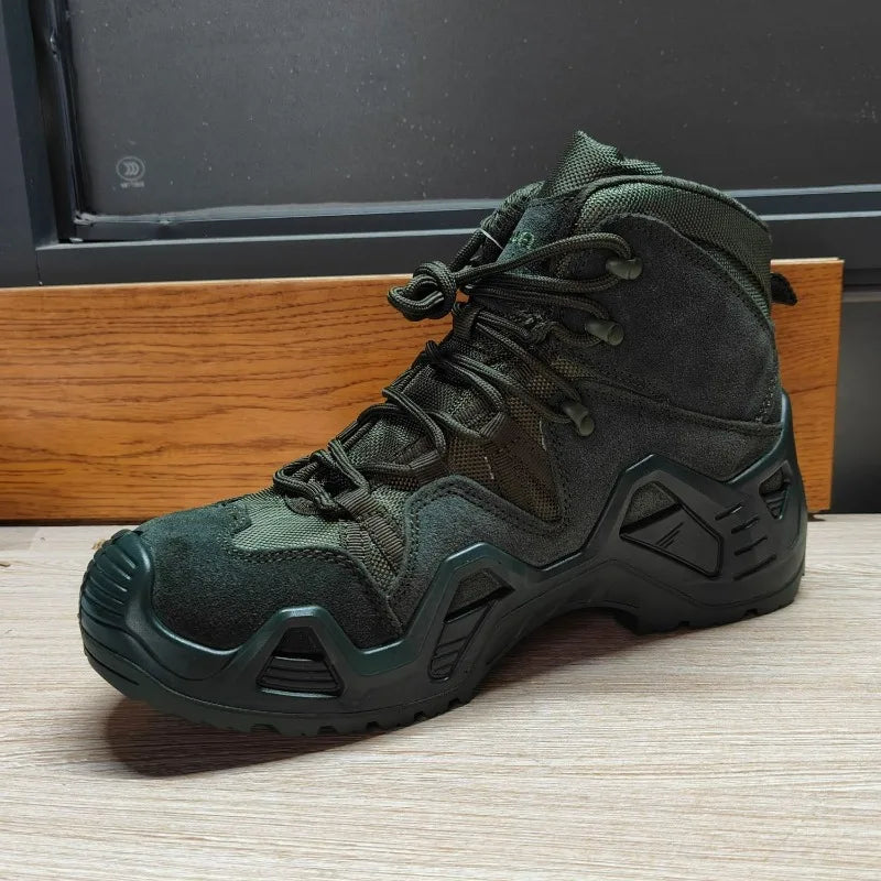 New Luxury Hiking Shoe Man Outdoor Walking Shoes Mens Professional Mens Mountain Hiking Shoes Lace Up Men Shoes For Hiking