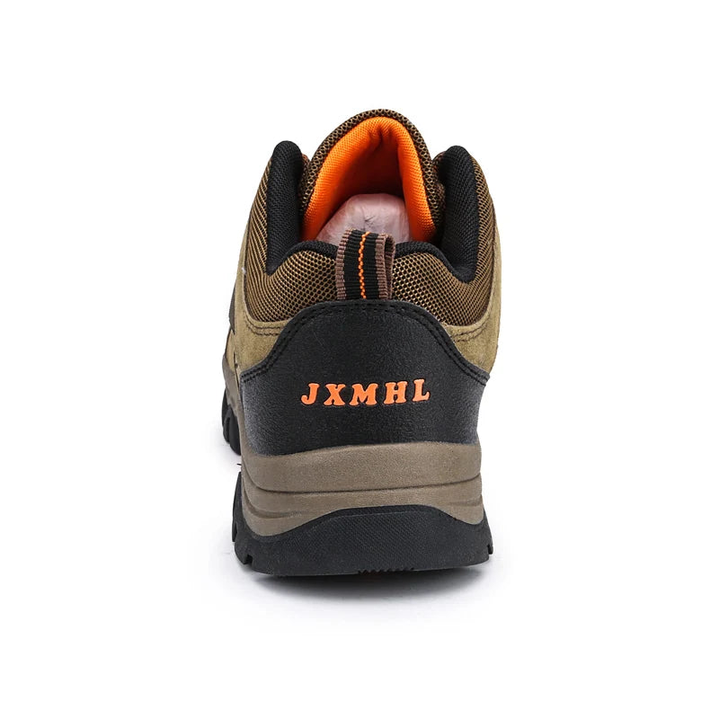 New Mens Hiking Shoes Breathable Lace Up Trekking Male  Light Cushioning Outdoor Climbing Tourism Sneakers for Men Trekking Shoe